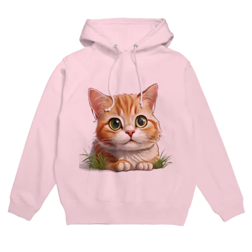 ねこのまちまち Hoodie