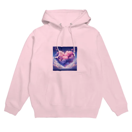 もこもこのハート Hoodie