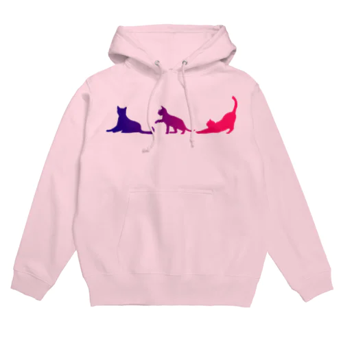 三つ子猫 Hoodie