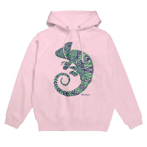 カメレオン（グリーン） Hoodie