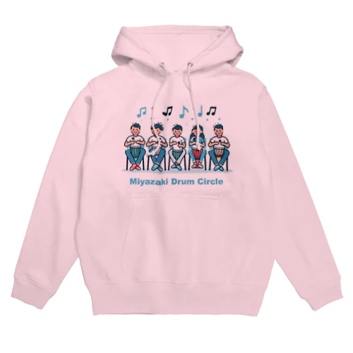 ５人でドラムサークル Hoodie