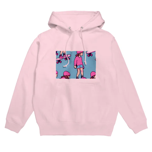 スケボー女子 Hoodie