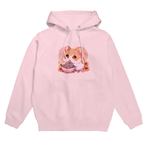 ヒマワリの種大好きハムハム Hoodie