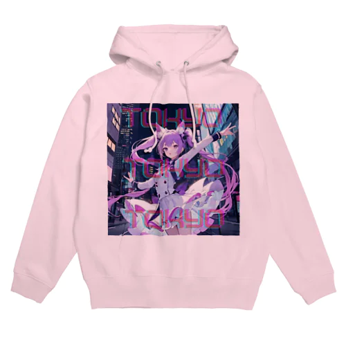 東京電脳アイドル Hoodie