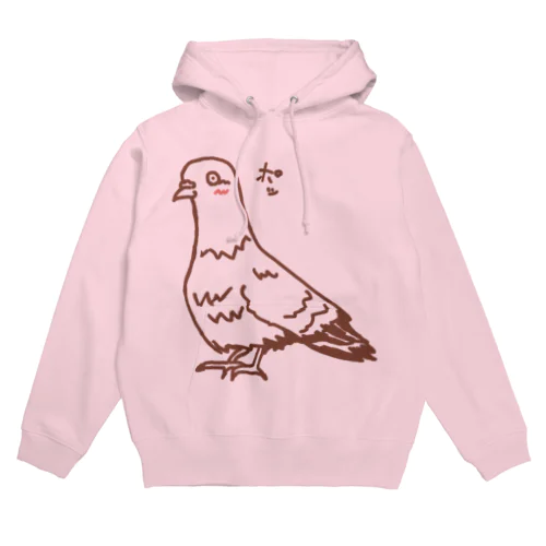 恋をした鳩 Hoodie