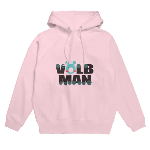 VOLBMAN ロゴ (黒) Hoodie