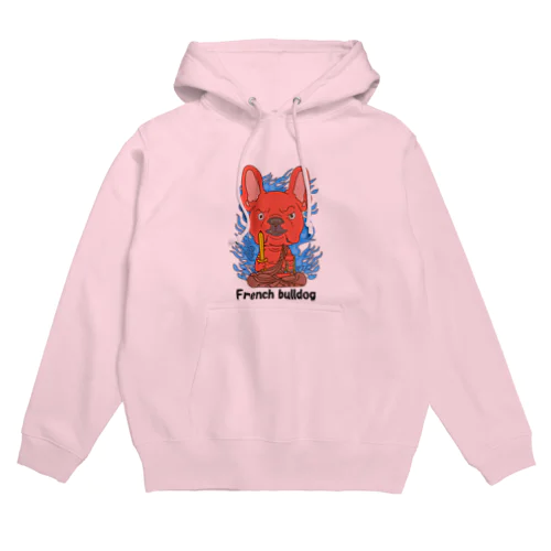 不動明王　フレンチブルドッグ Hoodie