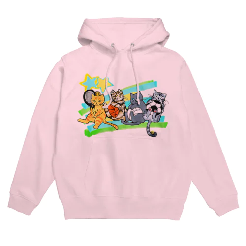 ネコリンピック✨球技 Hoodie