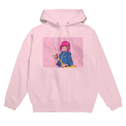 ピンクなJK Hoodie