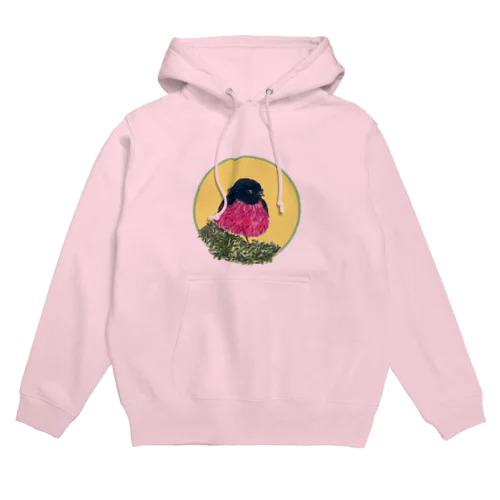 スズメ (Pink Robin) Hoodie