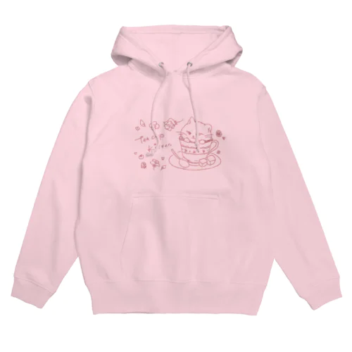 Teacup Kitten  (rose Ver.) Hoodie