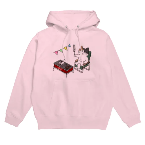 アウトドアなねこ１ Hoodie