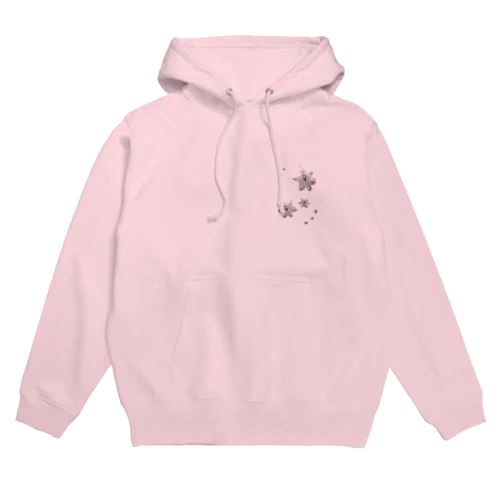 百合　ユリ Hoodie