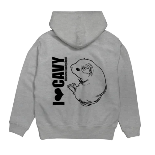 I❤︎CAVY-シェルティモルモット Hoodie