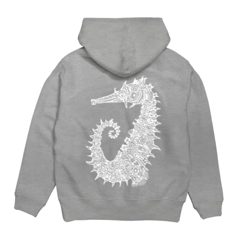 茨竜 (white) Hoodie