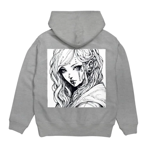 ピアス女子 Hoodie