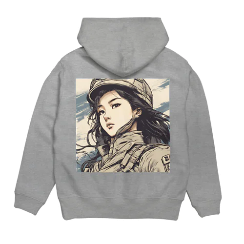 ミリタリーガール Hoodie