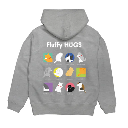 【フラハグ】動物がずらり Hoodie