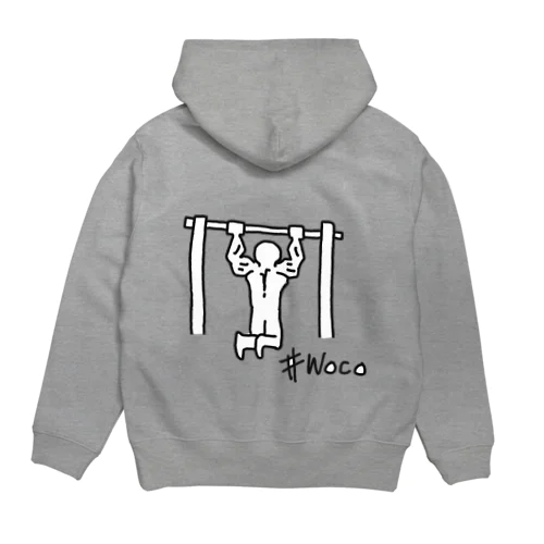 wo,co. pull&chin-up Hoodie