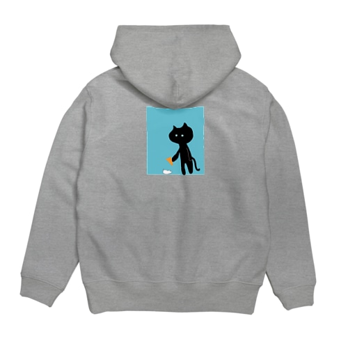 続・くろねこくん。 Hoodie