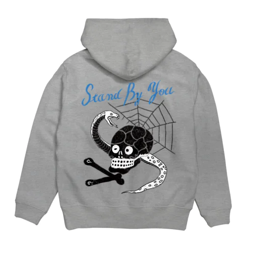 スカル シーサイドブラック Hoodie