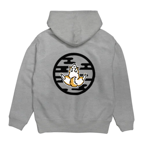 へそ天で熟睡（赤柴） Hoodie