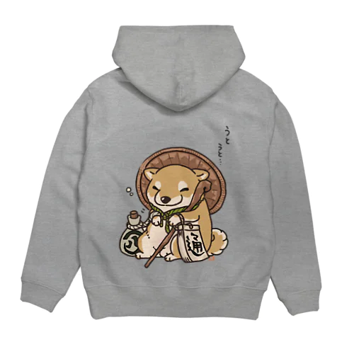 信楽焼のタヌキ風柴犬（赤柴） Hoodie