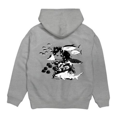 小笠原の魚影(海底ver） Hoodie