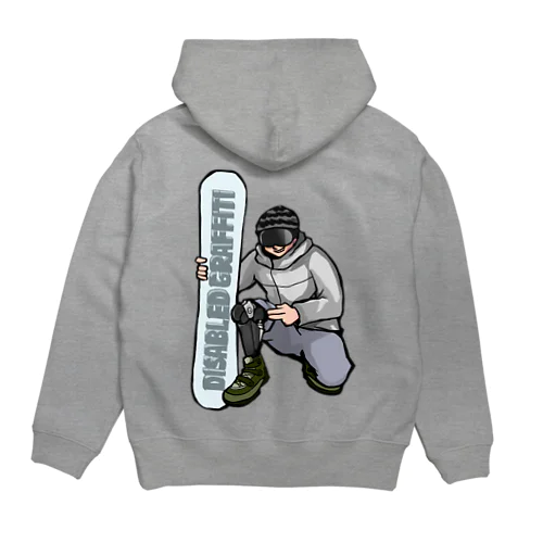 Disabled Graffiti SNOWBOARD Hoodie