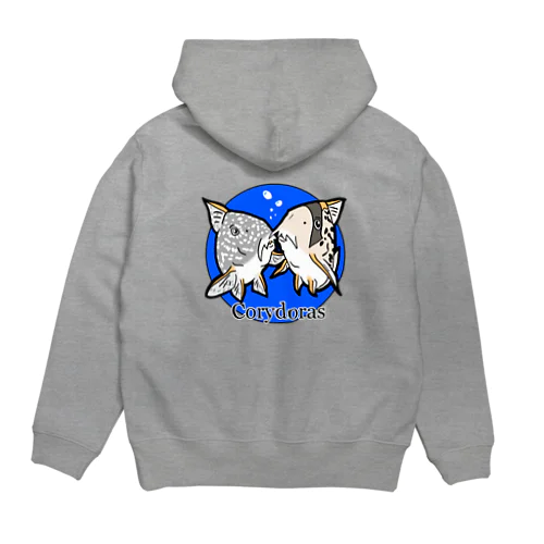 The Cute Corydoras (blue） Hoodie