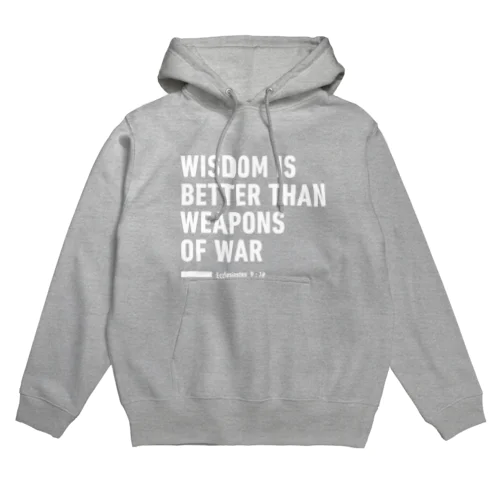 WISDOM ＿伝道の書9：18 Hoodie