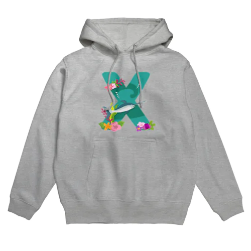 XはXiphias（メカジキ）のX Hoodie