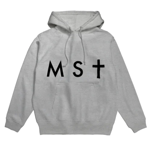 【L~XXLサイズ用】masato#0 黒MSTフーディ Hoodie