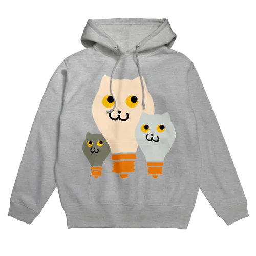 ねこふくろう電球 Hoodie