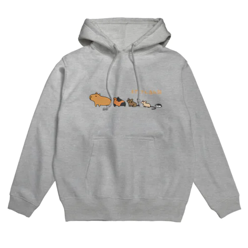 ネズミさん進化論 Hoodie