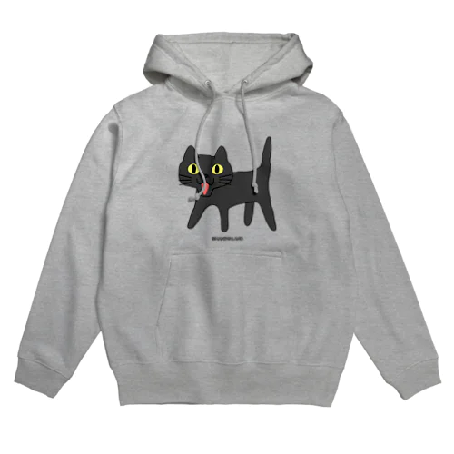 ハニワーランド黒猫 Hoodie