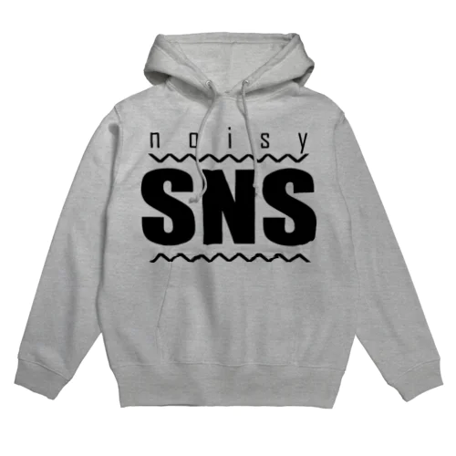 noisy SNS [Black] パーカー