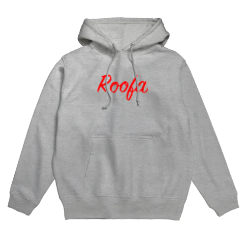 Roofa Red Logo Hoodie