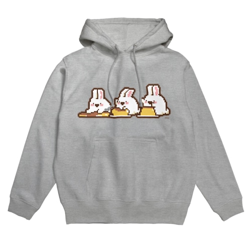 ドコドコうさぎ　失敗 Hoodie