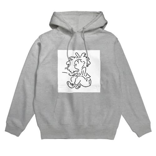 smoking girl Hoodie