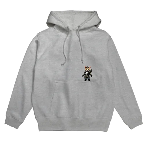 鉄猫H（切り抜き） Hoodie