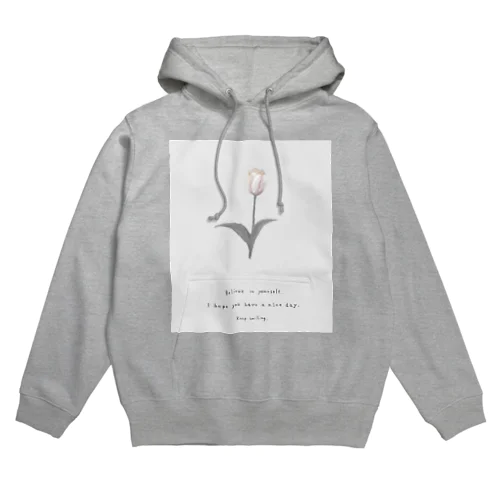 Shabby Chic , Tulip . Hoodie