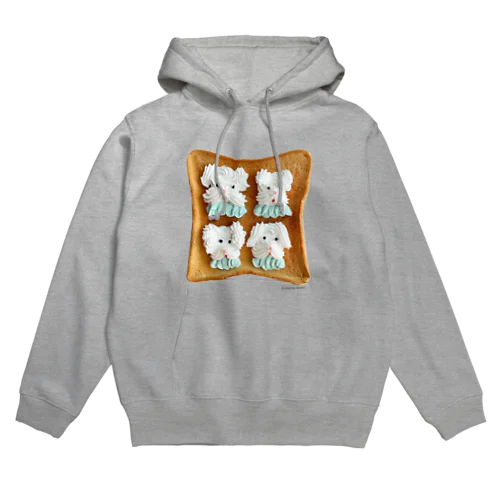 wanko cream Hoodie