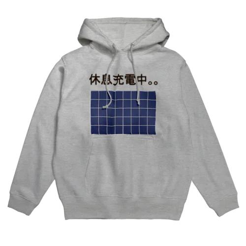 休息充電中。。 Hoodie