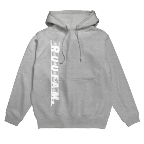 Ruufam.ストライプテキスト Hoodie