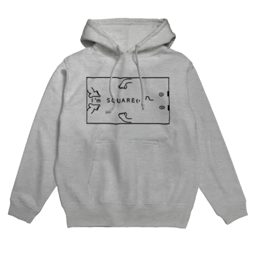 彼は四角 Hoodie