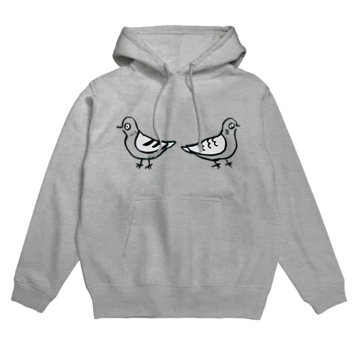 ドバトとキジバト Hoodie