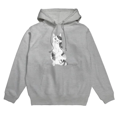 三毛猫 Hoodie