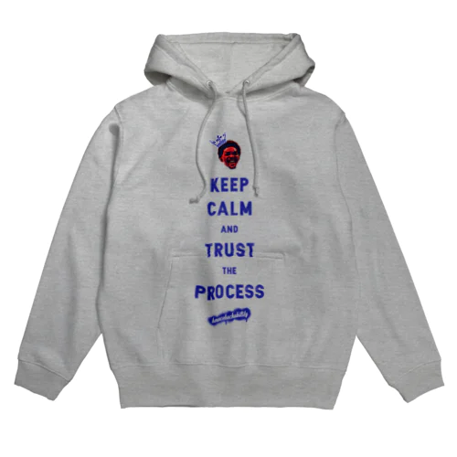 ’TRUST THE PROCESS‘ Blue.edit Hoodie