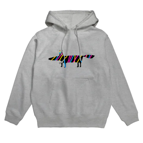 フォックス　カラフル Hoodie